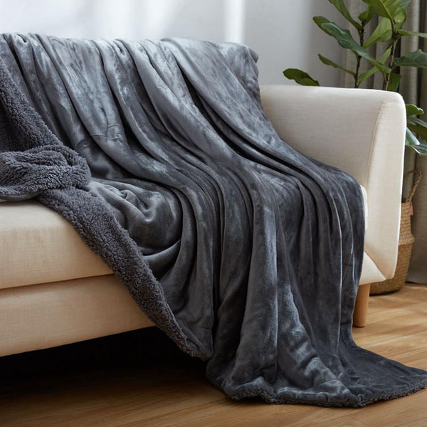 Elegant Lambskin Blanket