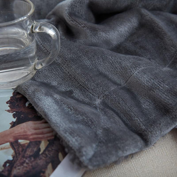 Elegant Lambskin Blanket