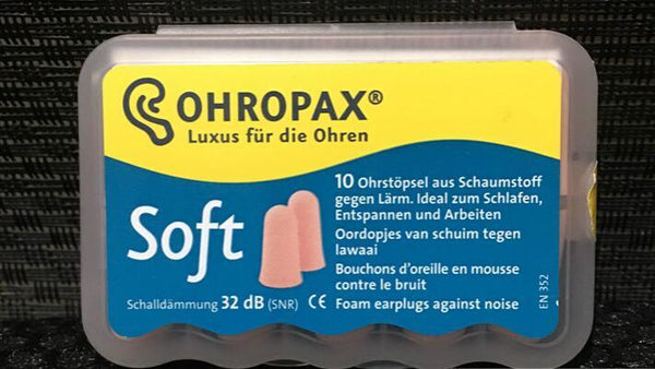 Soft Foam Washable Ear Plugs