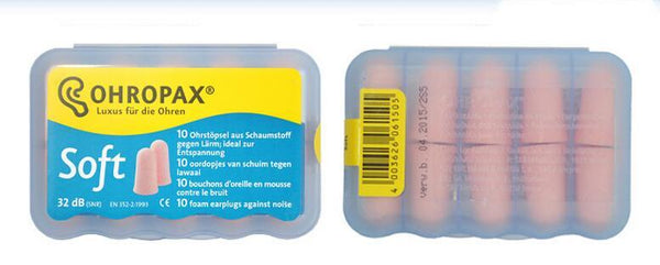 Soft Foam Washable Ear Plugs