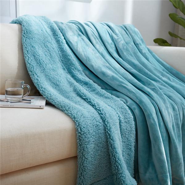 Elegant Lambskin Blanket