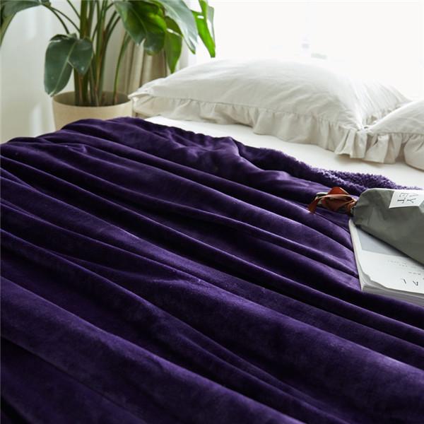 Elegant Lambskin Blanket